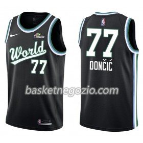 Canotte Uomo Dallas Mavericks Luka Doncic 77 Nike 2019 Rising Star Swingman